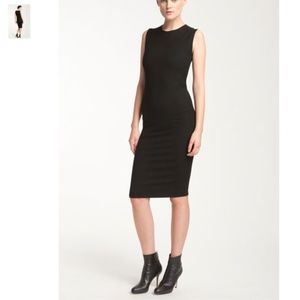 SOLD***********VINCE Modern Black Knit Sleeveless Sheath XS